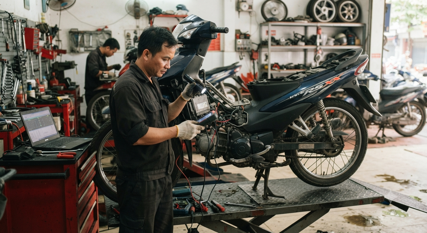 Đánh giá tình trạng động cơ và hệ thống vận hành