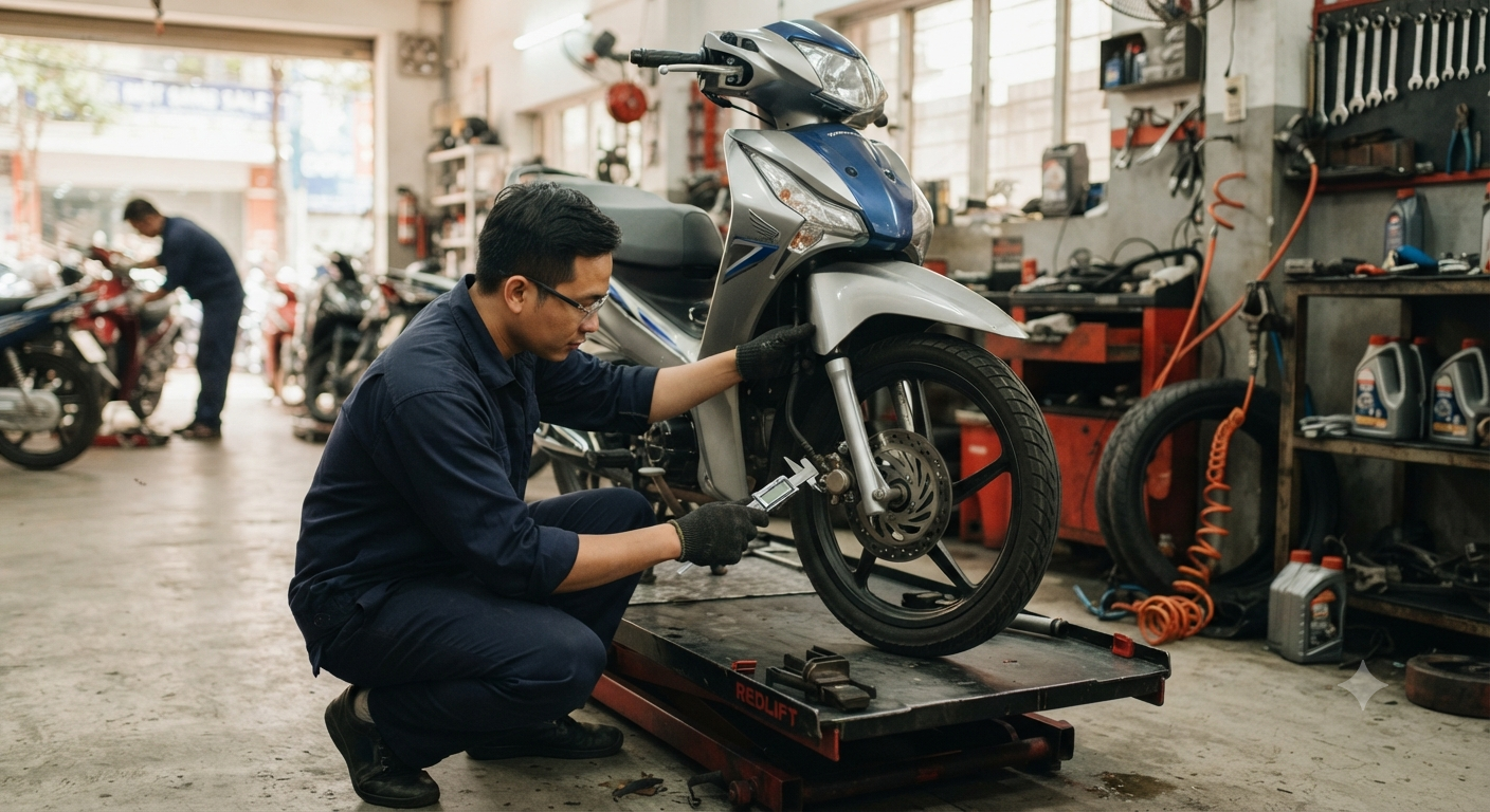 Đánh giá hệ thống phanh và khả năng giảm xóc