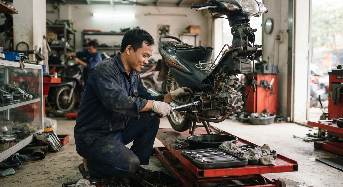 Động cơ bền bỉ và tiết kiệm nhiên liệu